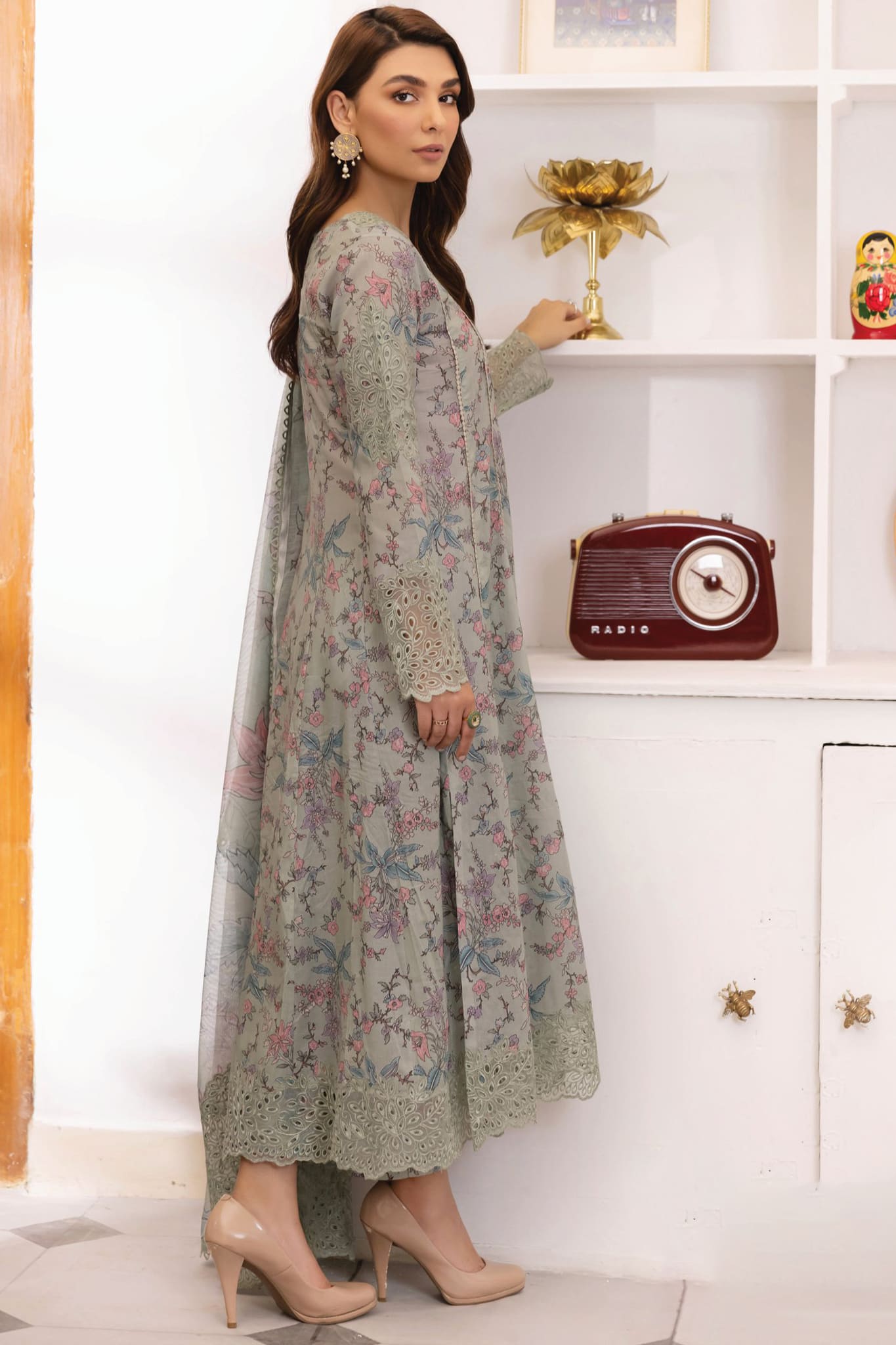 Dastan by Iznik Unstitched 3 Piece Summer Lawn Collection'2023-IDL-06