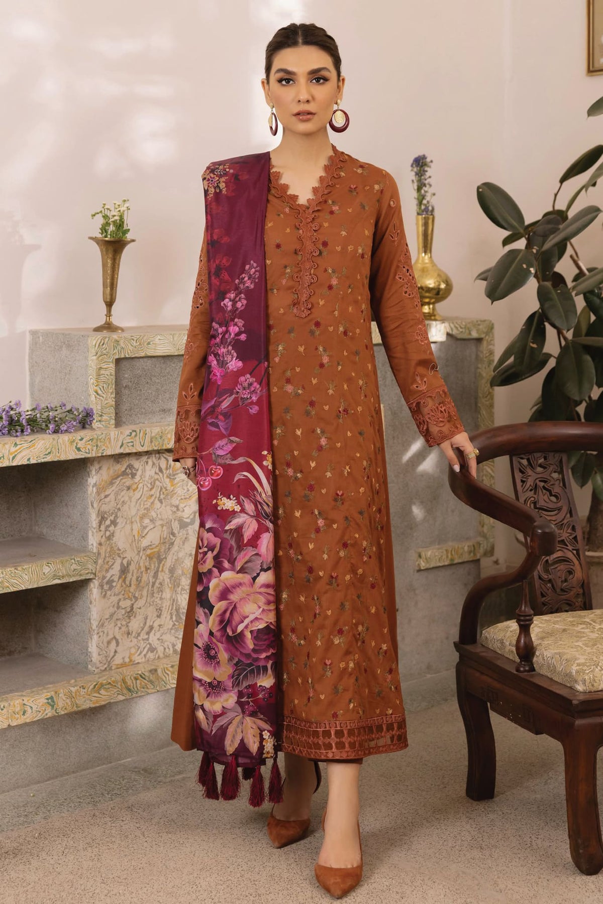 Dastan by Iznik Unstitched 3 Piece Summer Lawn Collection'2023-IDL-08