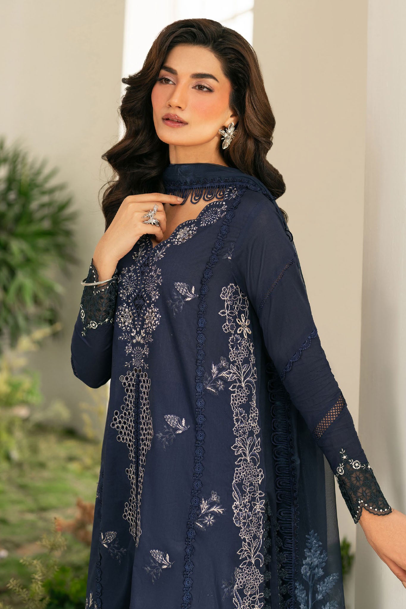Iznik Unstitched 3 Piece Festive Emb Lawn Collection'2025-IFE-04