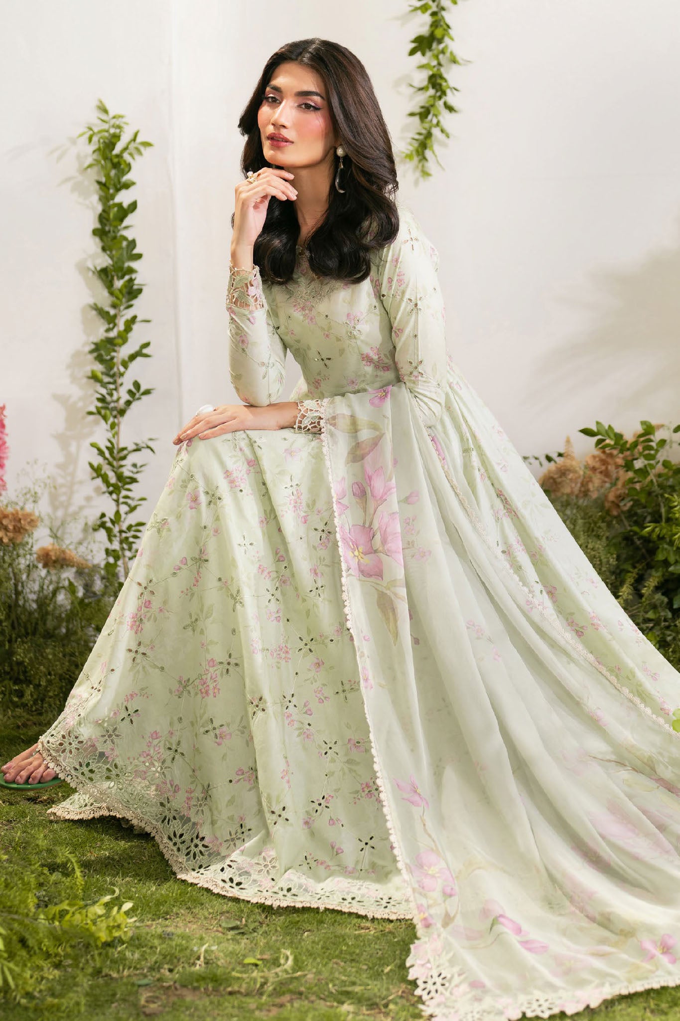 Iznik Unstitched 3 Piece Festive Emb Lawn Collection'2025-IFE-11
