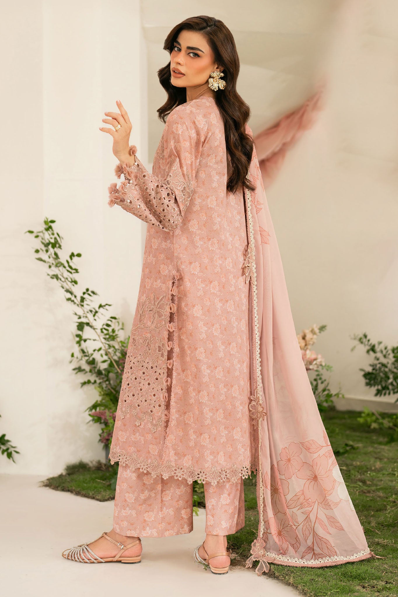 Iznik Unstitched 3 Piece Festive Emb Lawn Collection'2025-IFE-12