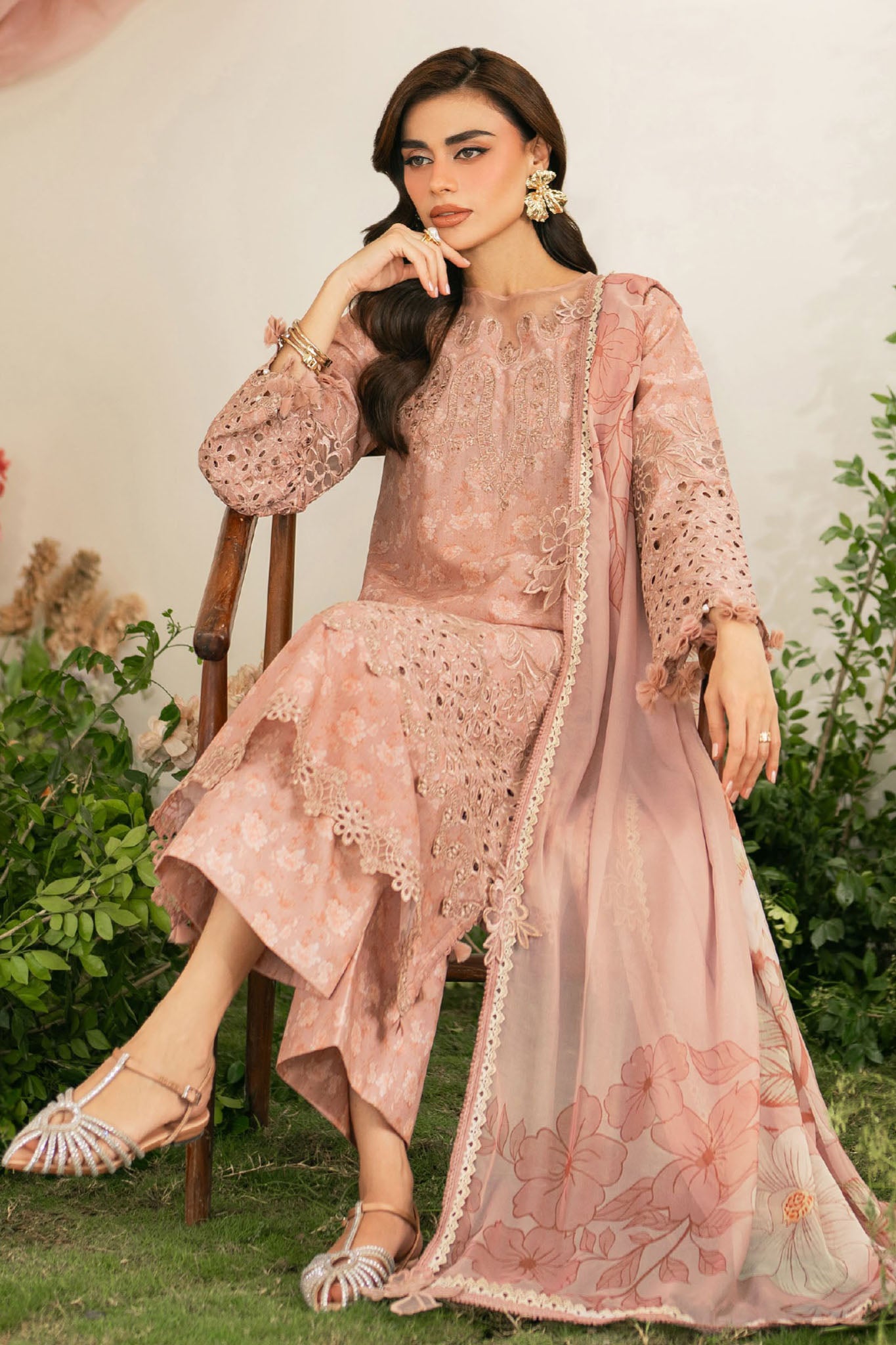 Iznik Unstitched 3 Piece Festive Emb Lawn Collection'2025-IFE-12