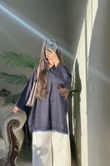 Amna Ali Nawaz Co Ords Stitched Suit-2 Pc Khaddar Solid Set - KSBL - 001