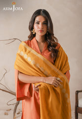 Asim Jofa Shawl Ajhs-19 Zari Border Shawl 1 Pc