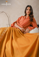 Asim Jofa Shawl Ajhs-19 Zari Border Shawl 1 Pc