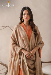 Asim Jofa Shawl Ajhs-11 Zari Border Shawl 1 Pc
