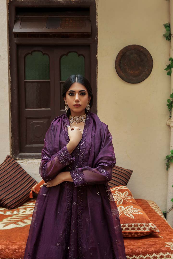 Panache Apparel Stitched Frock Collection-Fajar