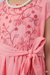 Urban Cut 1 Piece Yarn Dyed Dobby + Embroidered Shirt-100% Cotton