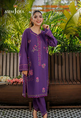 Asim Jofa Stitched 2 Piece Basic Pret - Saboor Edit Suit-AJPB-315