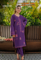 Asim Jofa Stitched 2 Piece Basic Pret - Saboor Edit Suit-AJPB-315