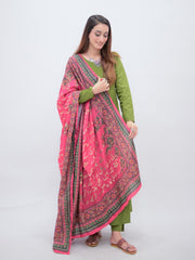 Tng By Md Odhni Collection-Manzil Odhni (Hot Pink)