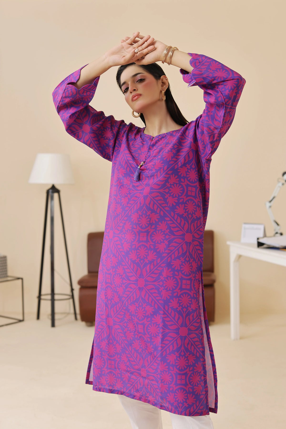 Dhaga Stitched 1 Piece Cambric Shirt Collection'2025-DSK101