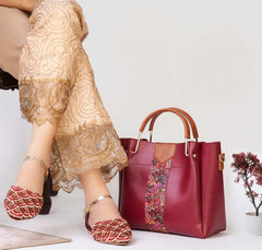 CAPRI 4 PCS MAROON - Bag X