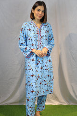 Amna Ali Nawaz Stitched Co Ord  Suit-LAILMAH