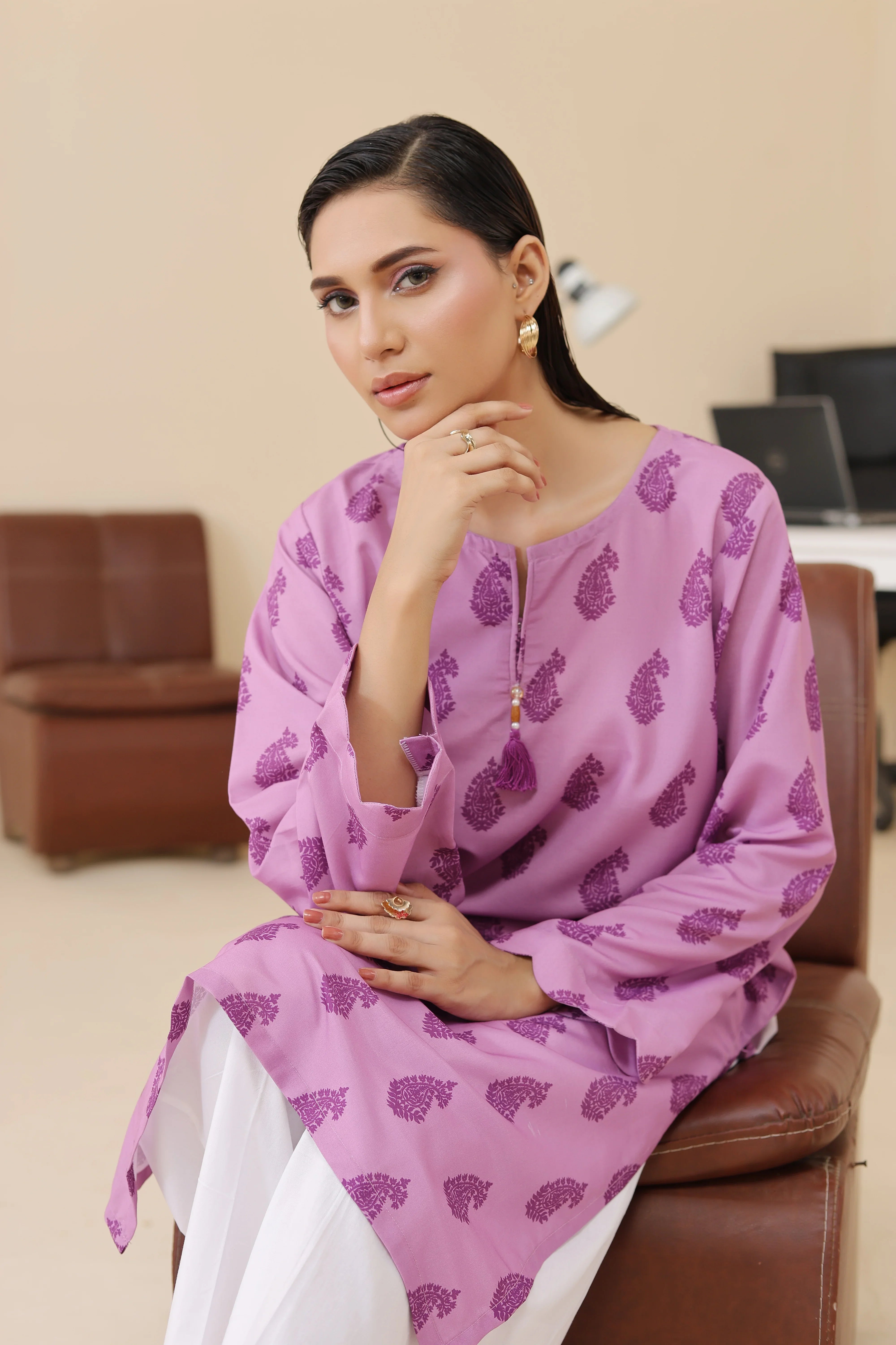 Dhaga Stitched 1 Piece Cambric Shirt Collection'2025-DSK119