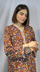 Amna Ali Nawaz Stitched Co Ord  Suit-LEENA