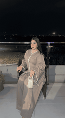 Urban Cut 2 Piece Cotton Embellished  Co- Ord Set with Farshi Shalwar