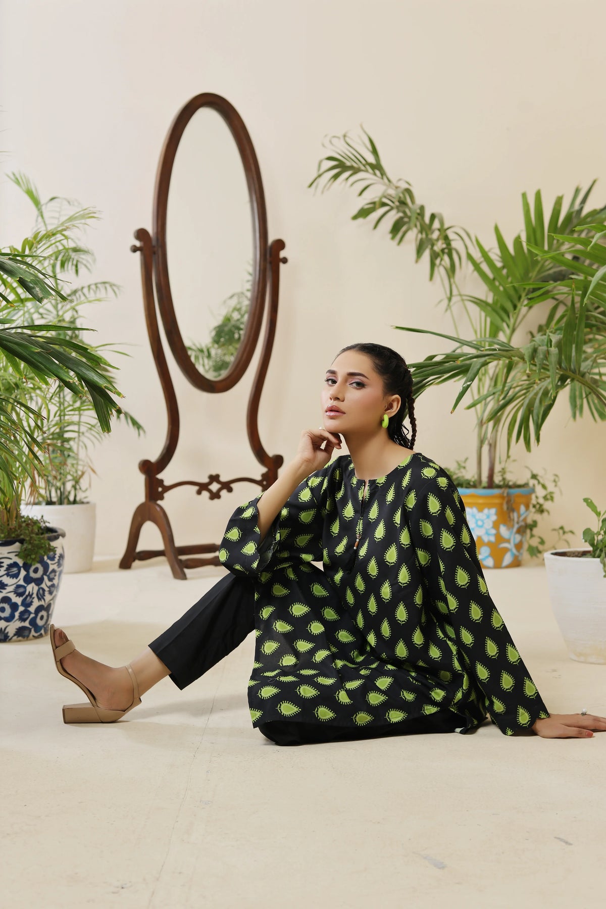 Dhaga Stitched 1 Piece Cambric Shirt Collection'2025-DSK133