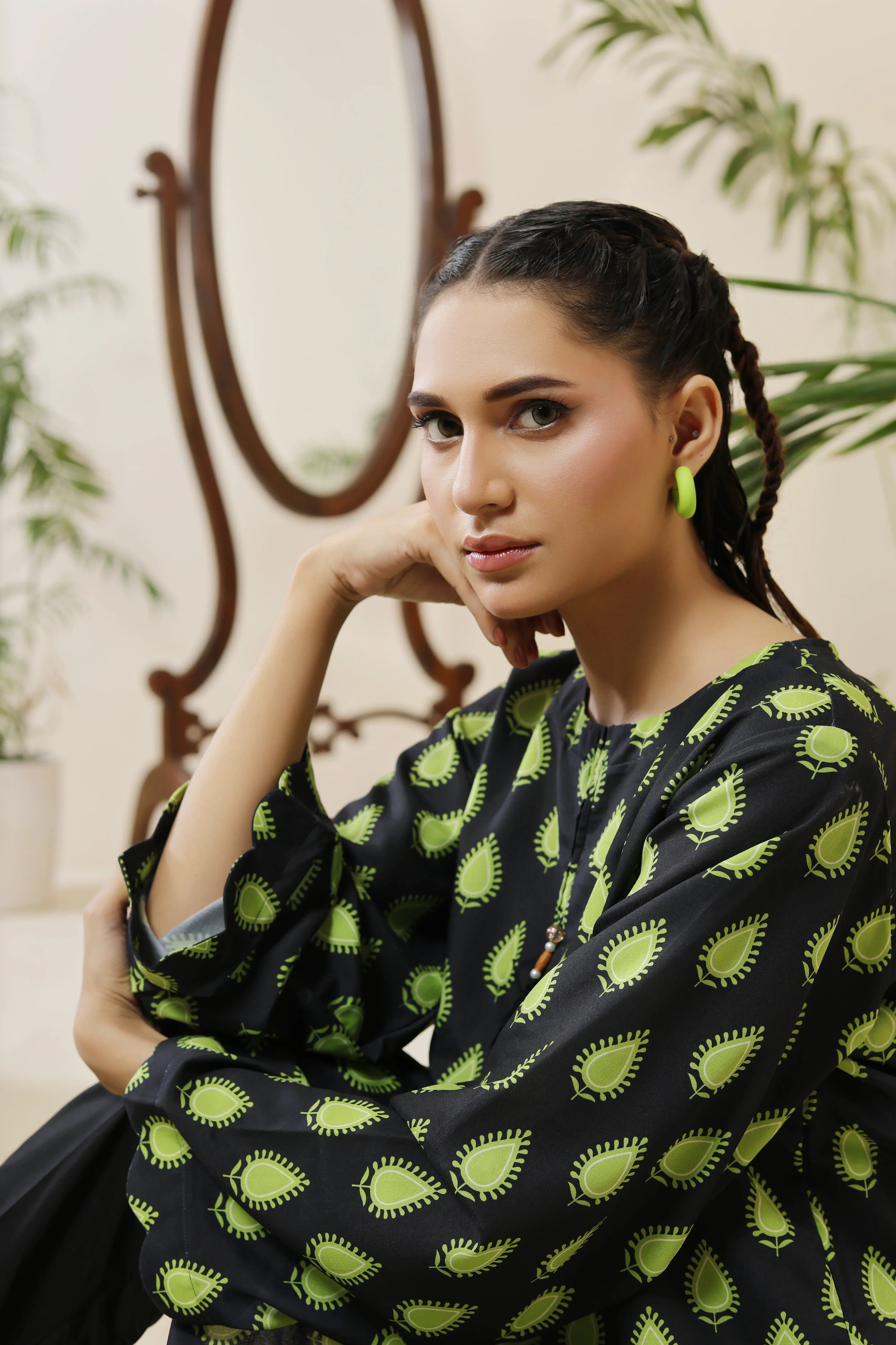 Dhaga Stitched 1 Piece Cambric Shirt Collection'2025-DSK133
