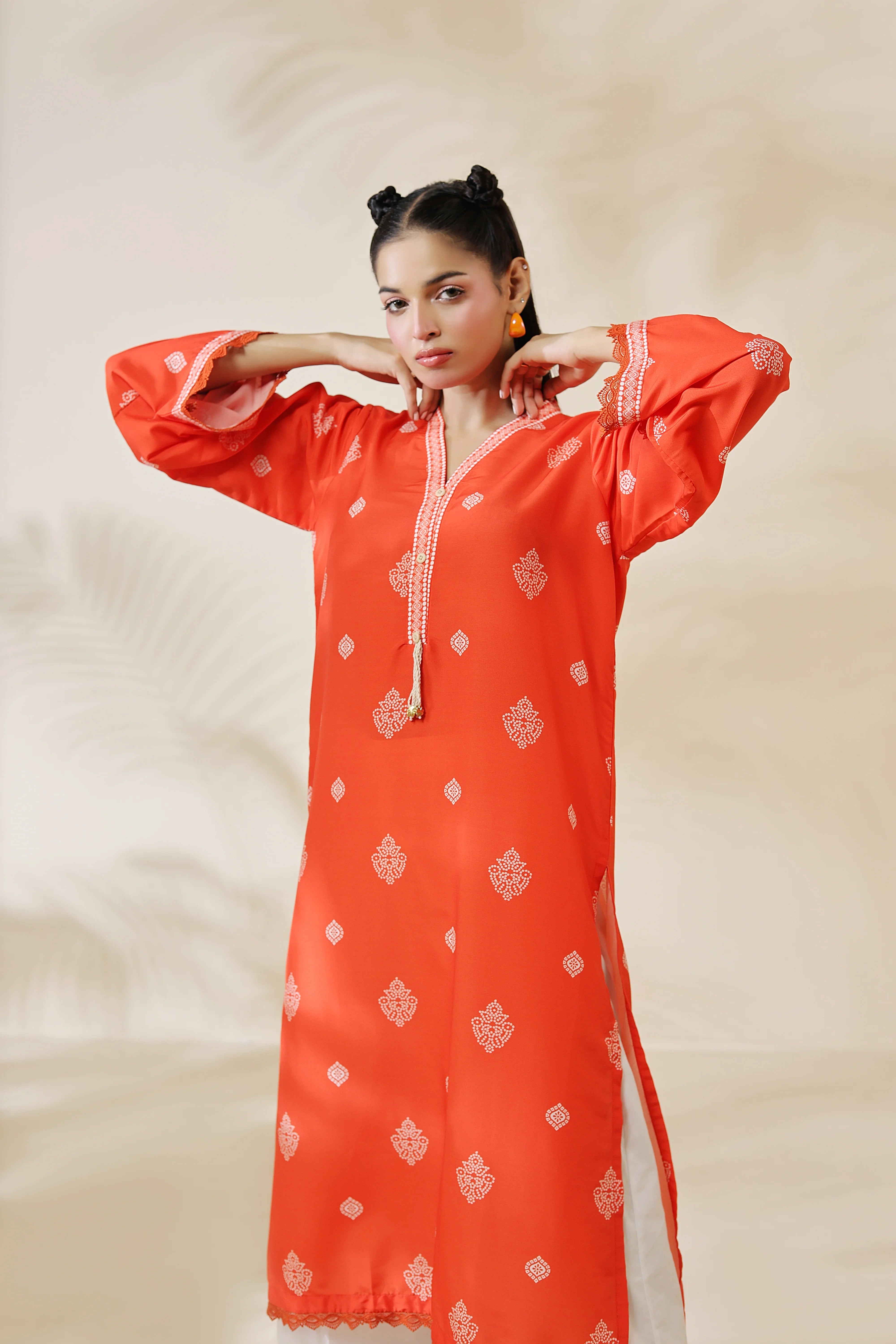 Dhaga Stitched 1 Piece Cambric Shirt Collection'2025-DSK103