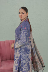 Gul Fishan By Opole Unstitched 3 Piece Lawn  Collection-GF-02