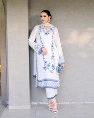 Zayne By Mashrib Stitched Summer Vol-01 Collection'2025-Selene - 3pc