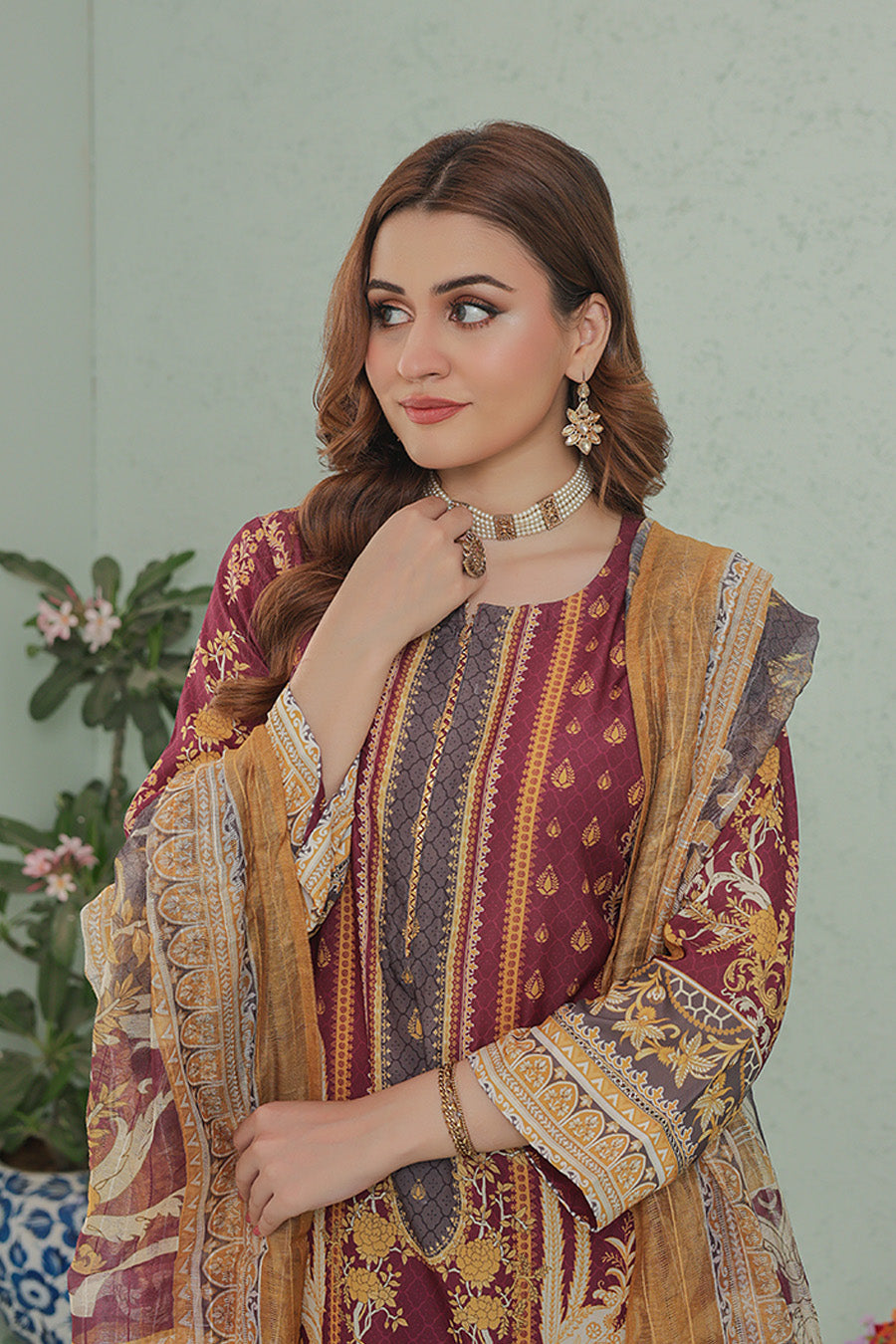 Gul Fishan By Opole Stitched 3 Piece Summer Collection'2025-SSF3P603