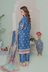 Gul Fishan By Opole Unstitched 3 Piece Lawn  Collection-GF-07