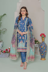 Gul Fishan By Opole Unstitched 3 Piece Lawn  Collection-GF-07