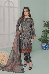 Gul Fishan By Opole Unstitched 3 Piece Lawn  Collection-GF-09