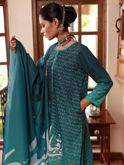 Tng By Md Stitched Collection-Iqbal Set V2 Shirt | Green