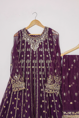 O'Pole Stitched 3 Piece Luxury Lawn Vol-01 Collection-OP3P-015