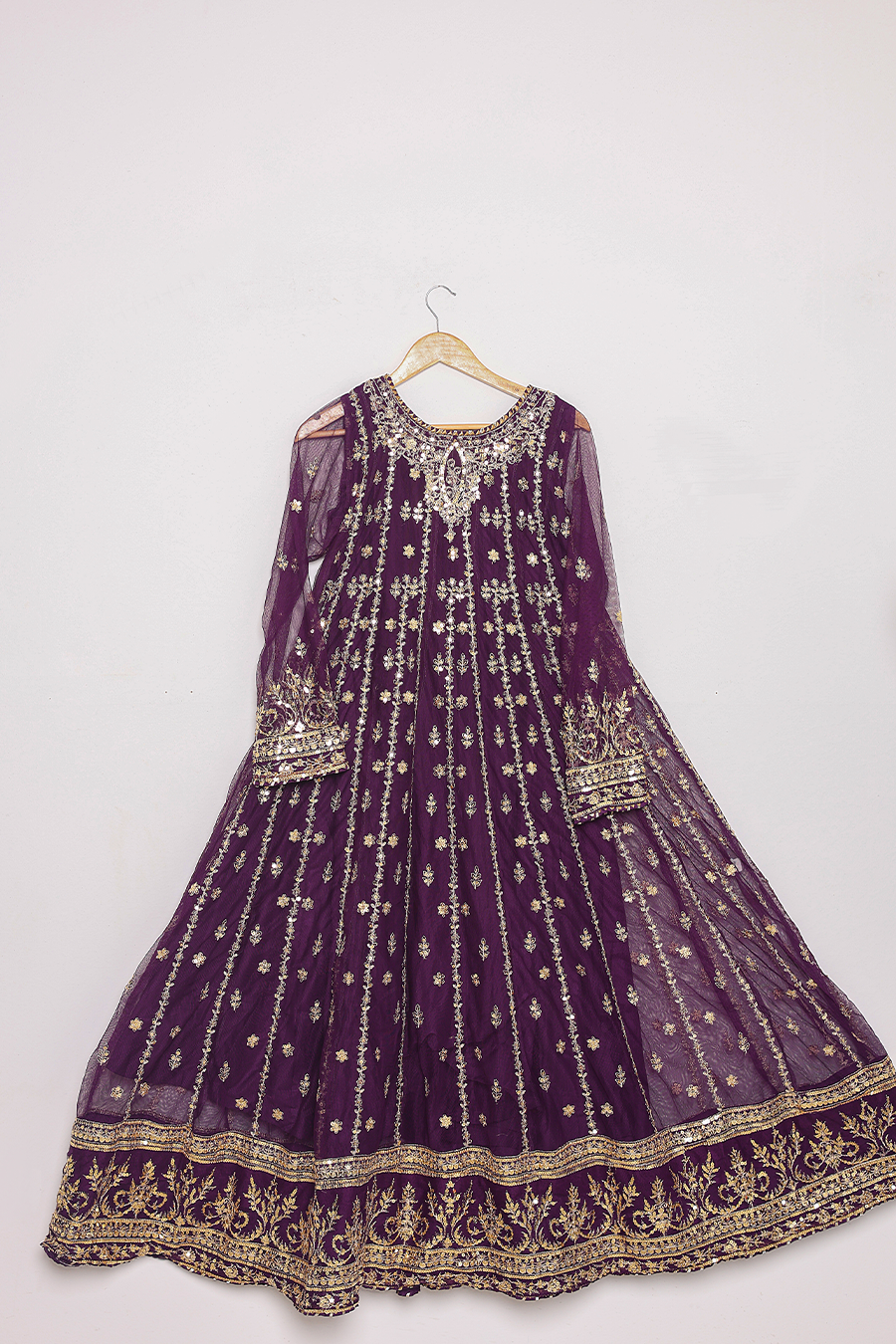 O'Pole Stitched 3 Piece Luxury Lawn Vol-01 Collection-OP3P-015