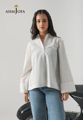 Asim Jofa  Western Men & Women Ajwcs-01 Woven Casual Shirt 1 Pc
