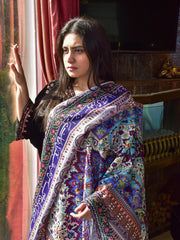 TNG Zamana Shawl (Shaded Purple) Collection'2024