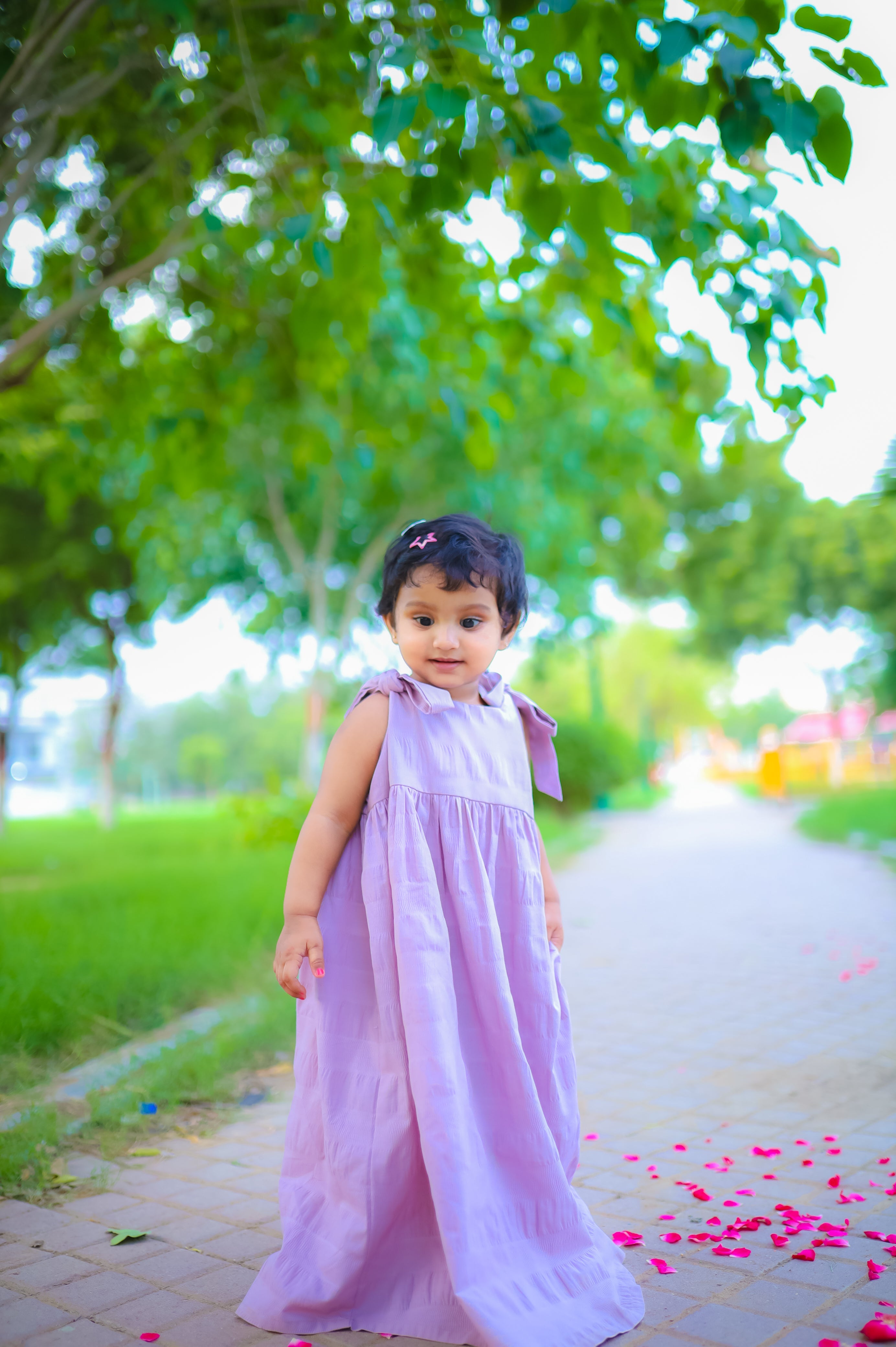 Urban Cut Seer Sucker Cotton Kids Dress – Soft & Breathable