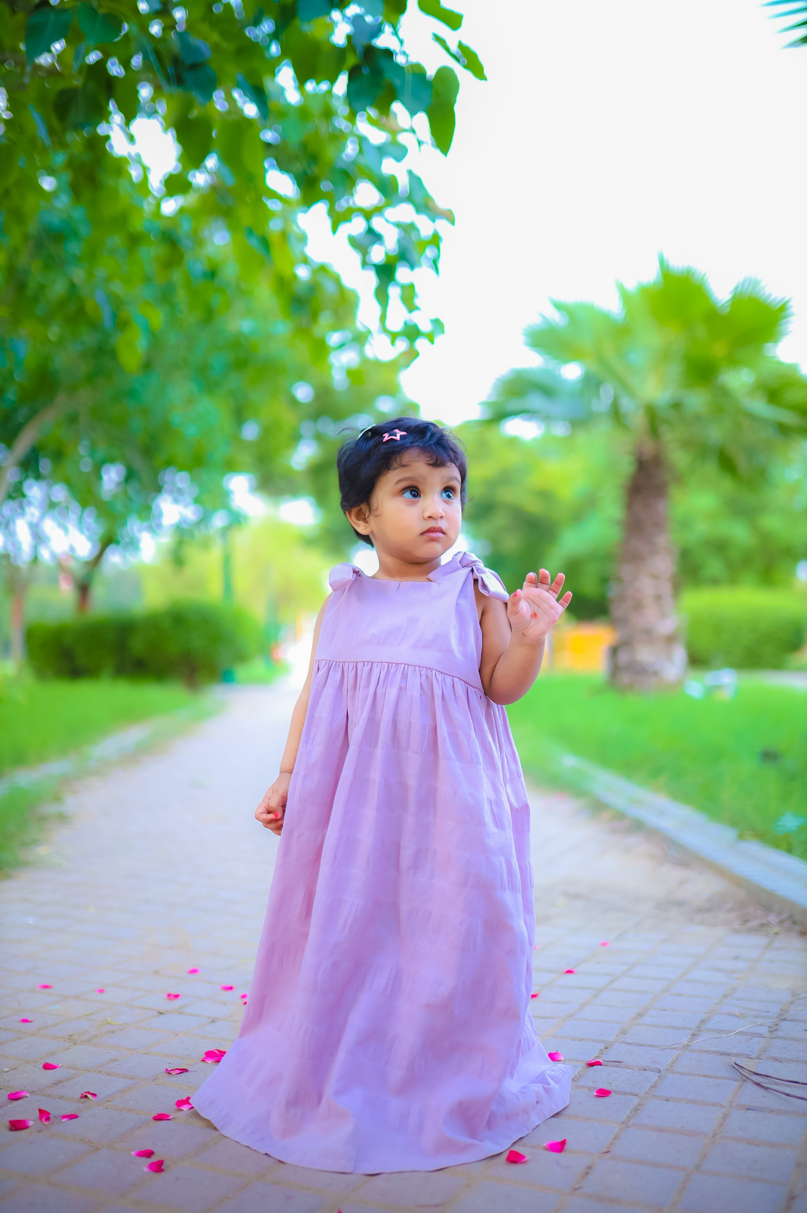 Urban Cut Seer Sucker Cotton Kids Dress – Soft & Breathable