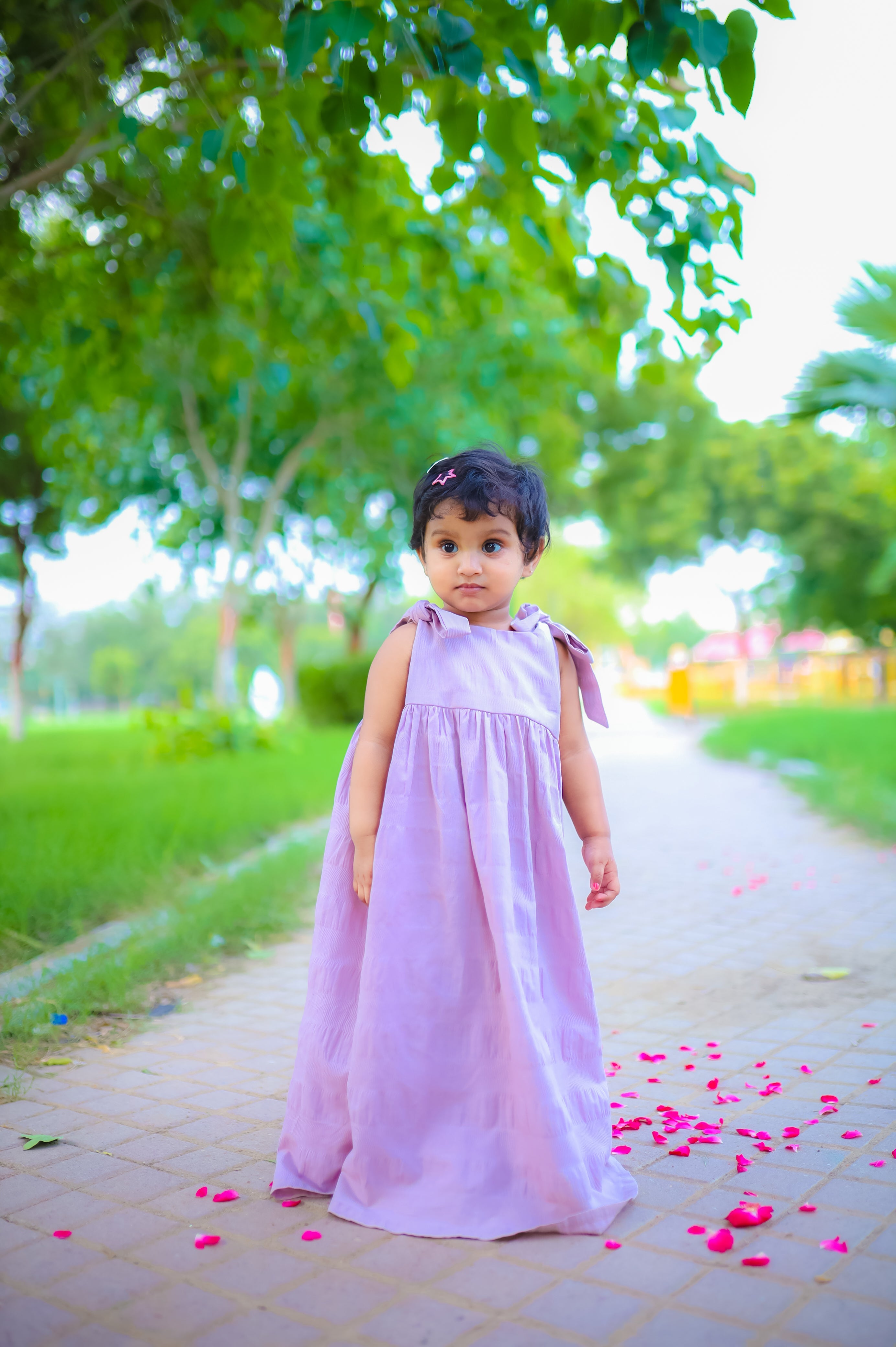 Urban Cut Seer Sucker Cotton Kids Dress – Soft & Breathable
