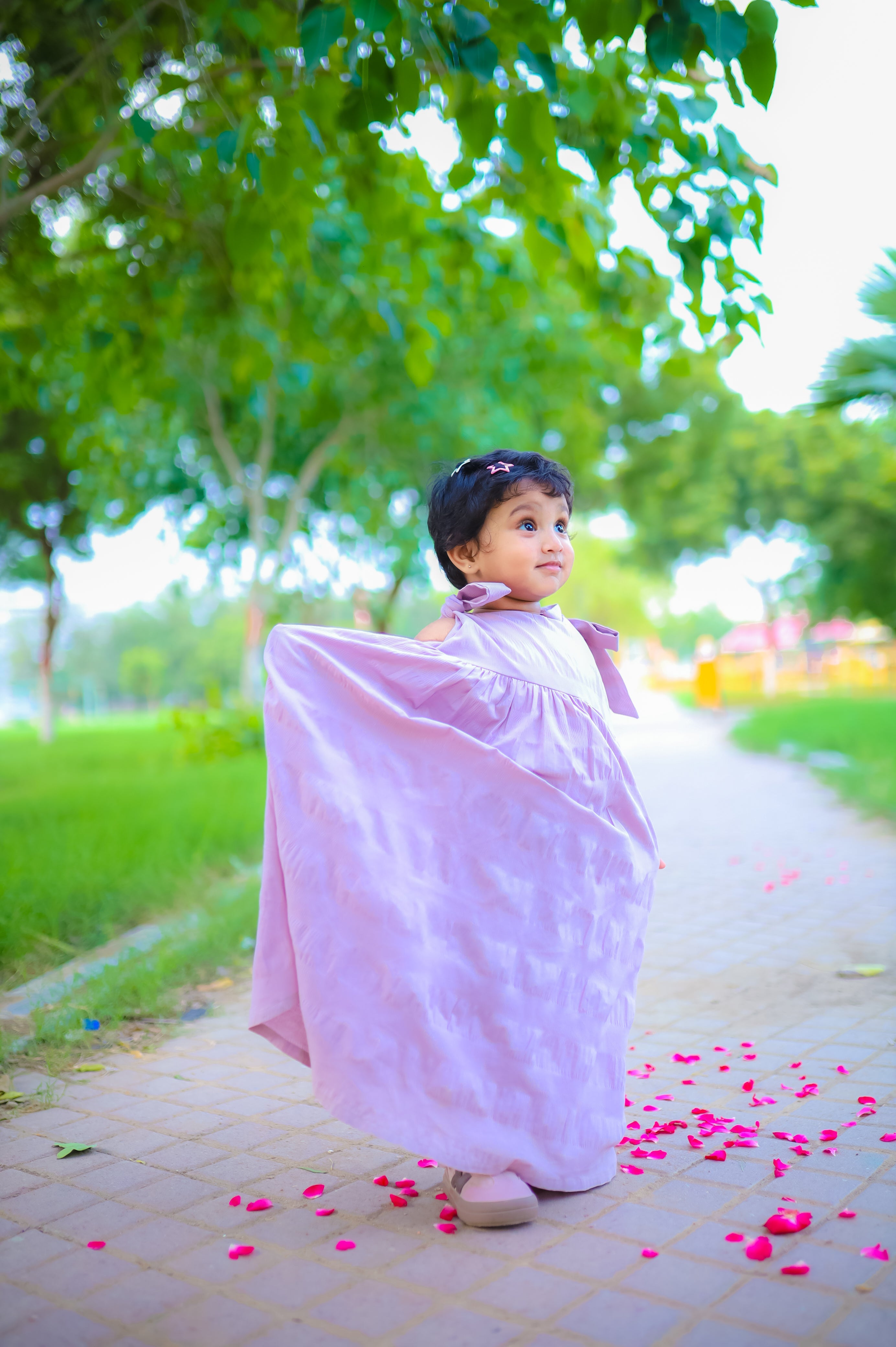 Urban Cut Seer Sucker Cotton Kids Dress – Soft & Breathable