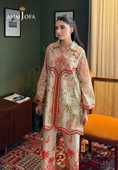 Asim Jofa Stitched 2 Piece The Print Pret Edit Suit-AJPBC-05