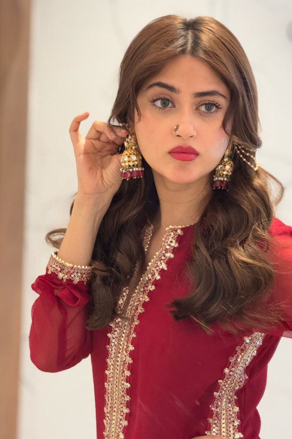 Meeral Stitched 3 Piece Luxury Formals Pret Collection'2025-Gulnaar - Meeral Luxe