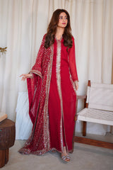 Meeral Stitched 3 Piece Luxury Formals Pret Collection'2025-Gulnaar - Meeral Luxe