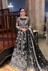 Azul By Yashfa Studio Unstitched 3 Piece Luxury Formals Suit-GHAZAL