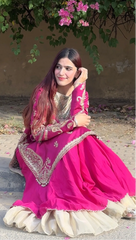 Riwayat By Yashfa Studio Stitched 3 Piece Luxury Formals Suit-MAH GUL