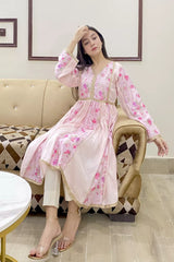 Urban Cut Cotton Printed Patch Work Frock Unique & Comfortable 1 Piece