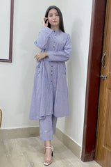 Urban Cut 2 Piece Cotton Yarn Dyed Co Ord Set