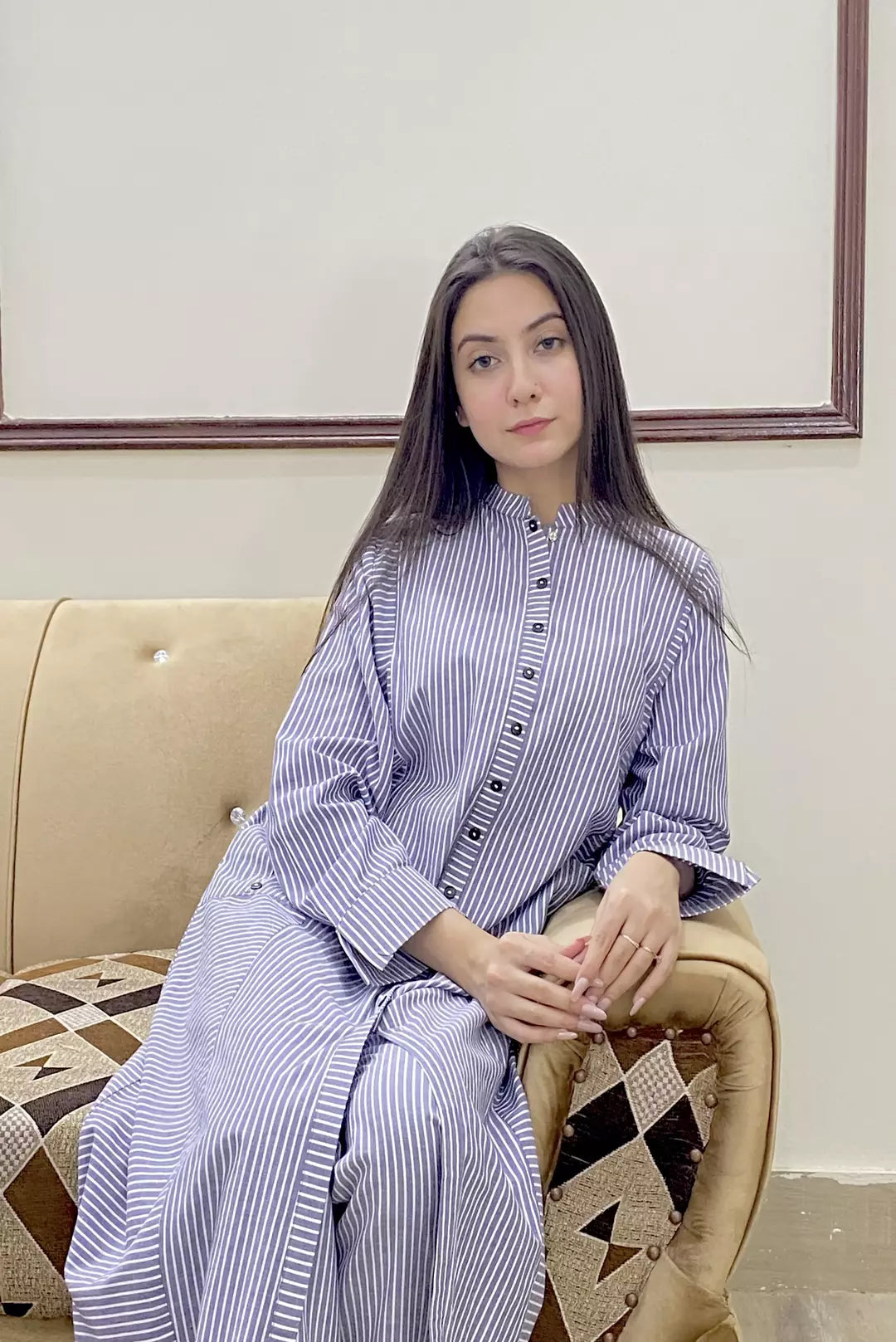 Urban Cut 2 Piece Cotton Yarn Dyed Co Ord Set