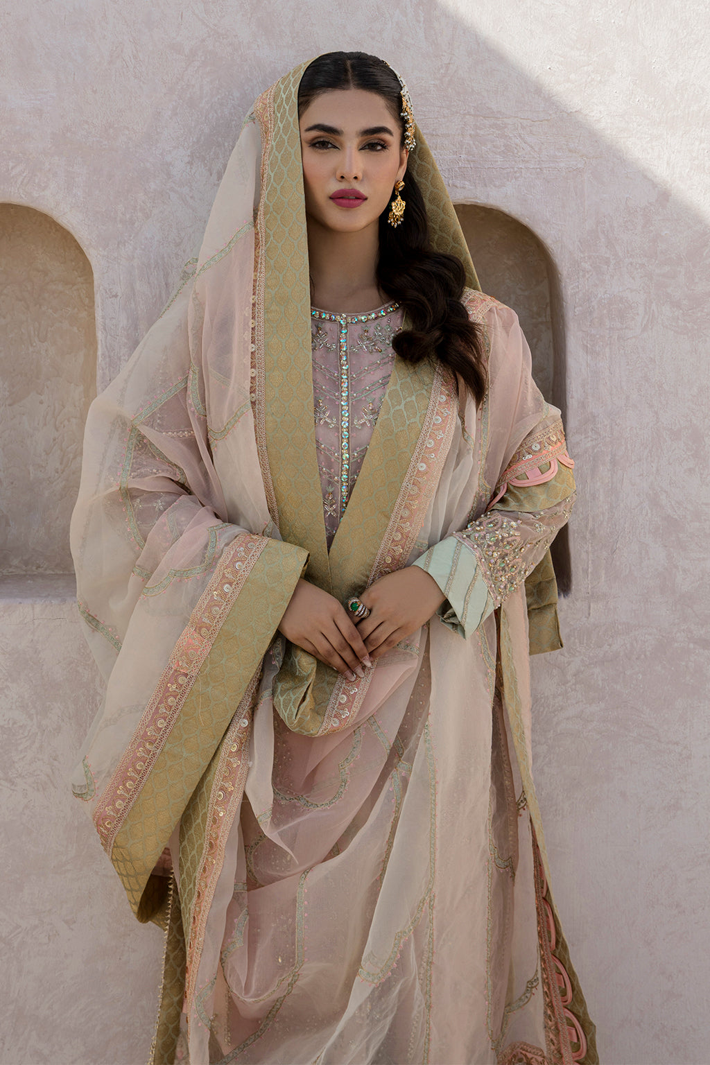 Zarposh Unstitched 3 Piece Formals Collection-LEILA