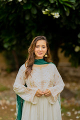 Omal By Komal Stitched 2 Piece Summer Suit-Naghma
