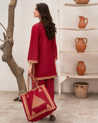 Zaib E Hoor ARCANE THREADS WITH FREE PYRAMID HAND BAG